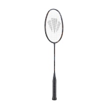Carlton Badmintonschläger Aerospeed 100 (80g/kopflastig/mittel) dunkelgrau - besaitet -
